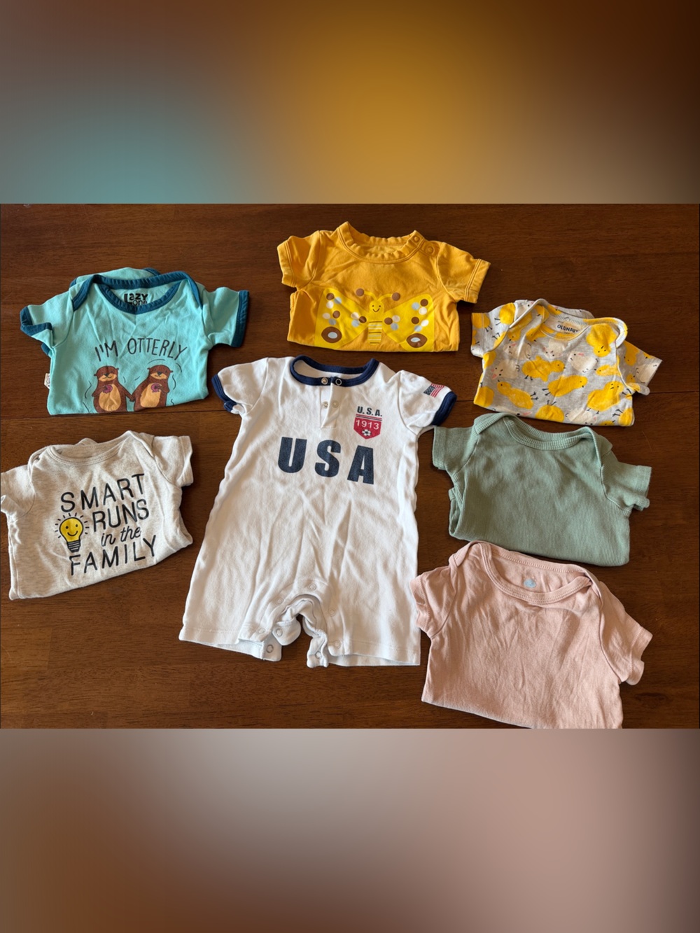 Bundle: 3-6 month onesies